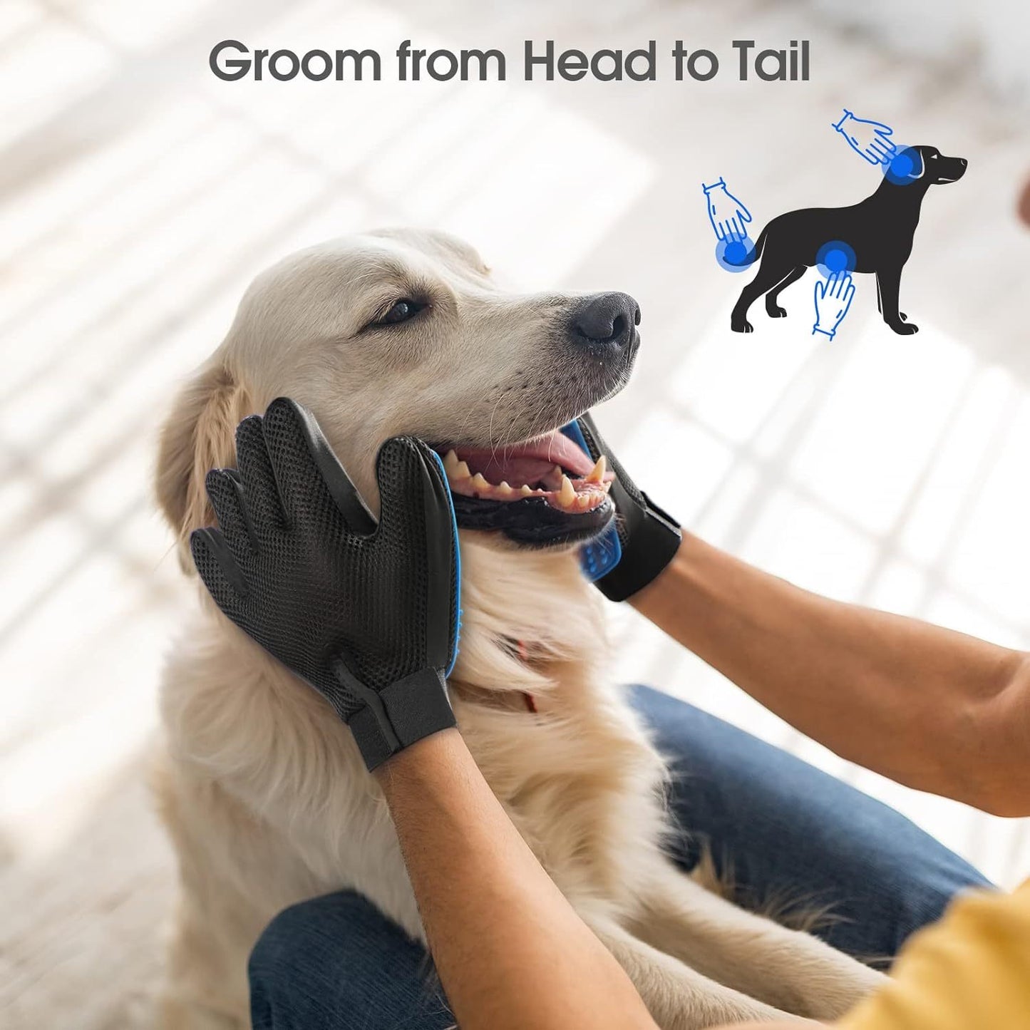 Anilova™ Pet Hair Removal And Washing Gloves